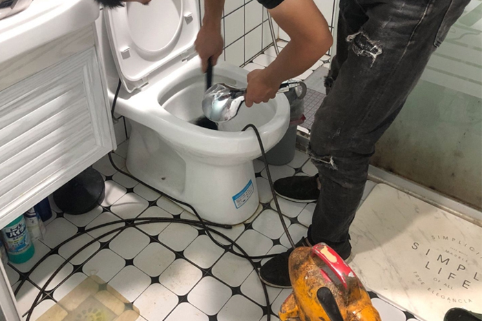 始兴疏通下水道